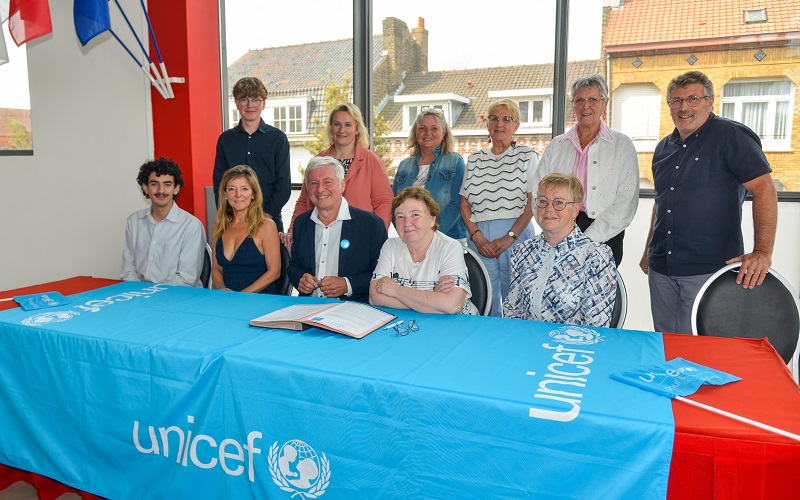 La Ville officialise son engagement auprès de l’UNICEF