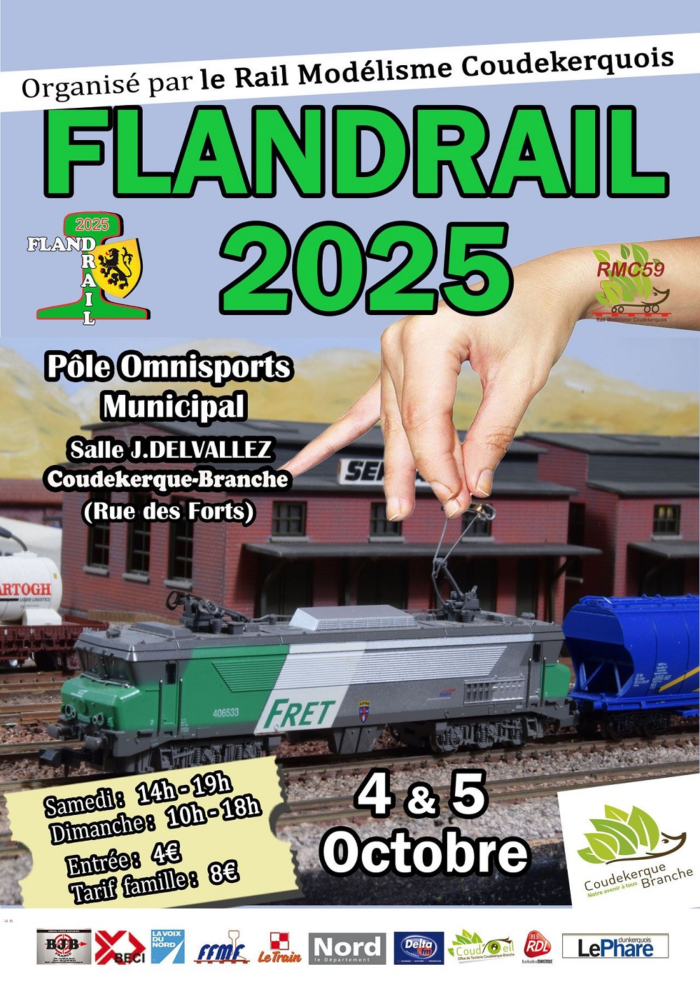 Exposition Flandrail - Ville de Coudekerque-Branche