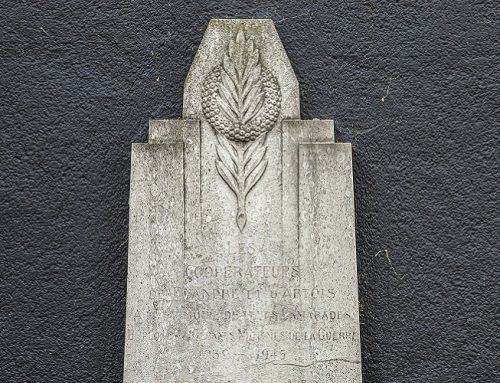 La stèle des coopérateurs déménage au cimetière communal