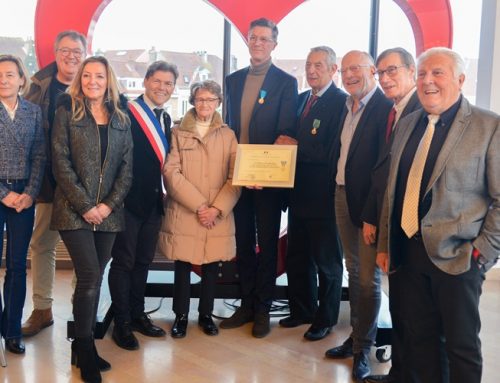 Michel Everaert, récompensé pour son engagement