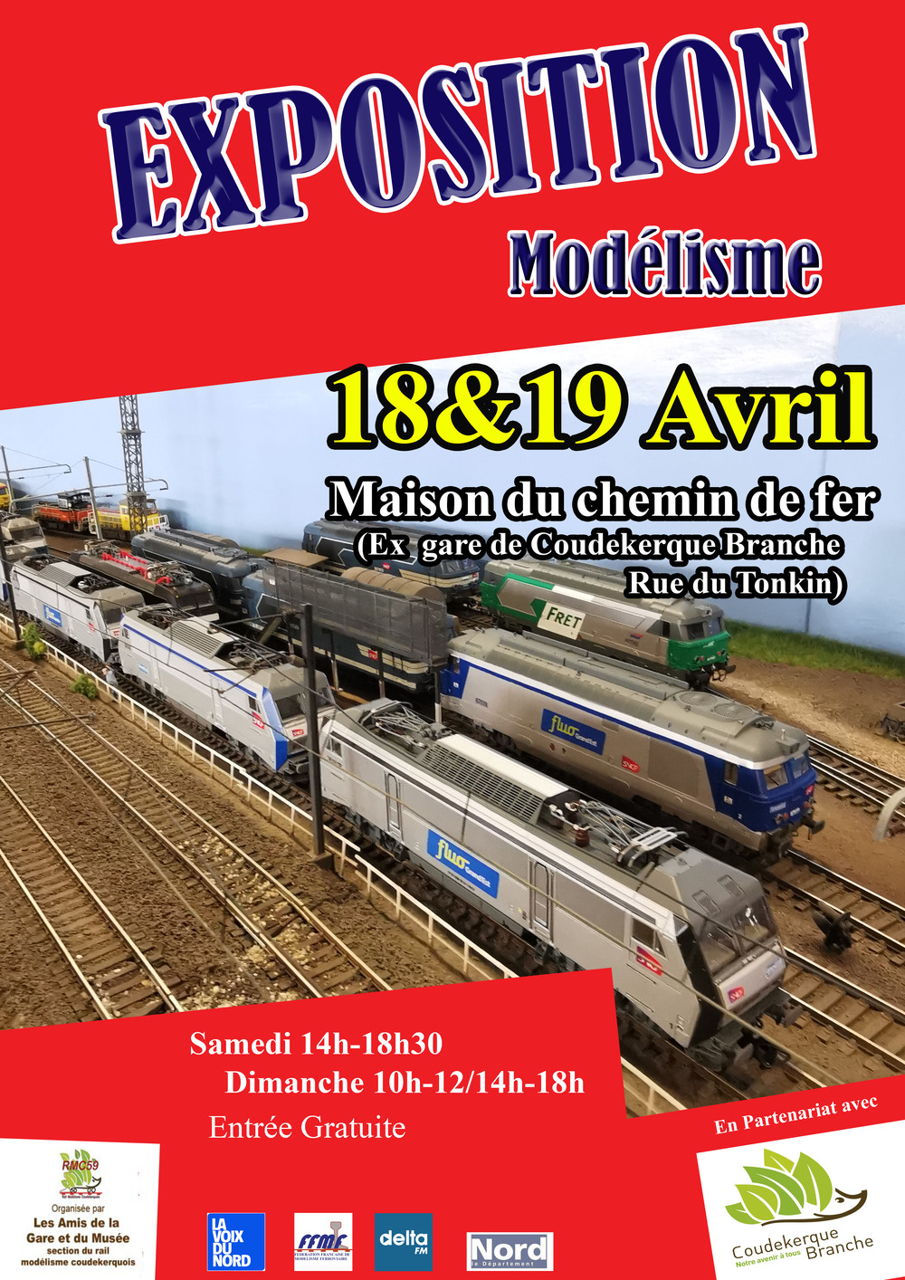 Exposition du rail modélisme coudekerquois - Ville de Coudekerque-Branche