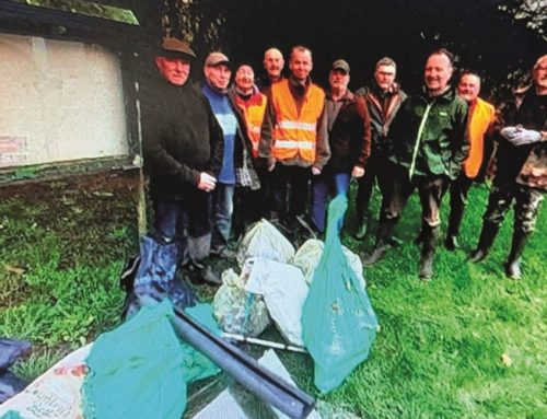 Société de chasse,  opération de nettoyage au bois des Forts
