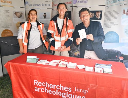 L&rsquo;Institut de recherches archéologiques préventives présent au Camp multi-époques