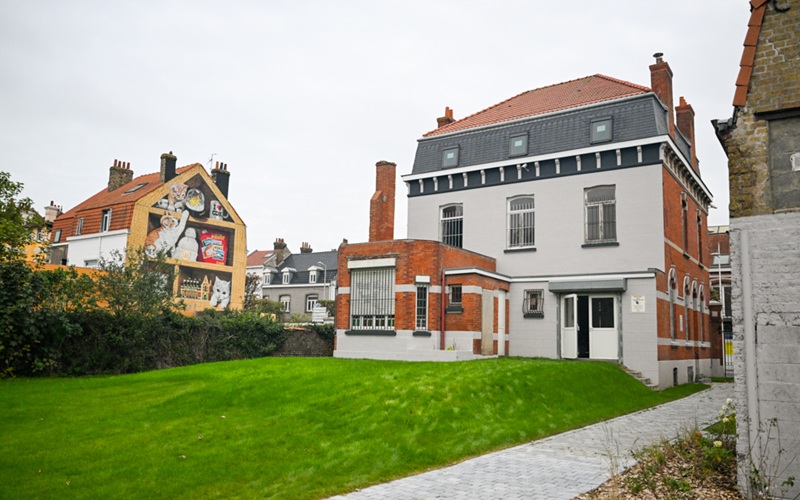 La façade arrière de l’école des Beaux-Arts fait peau neuve